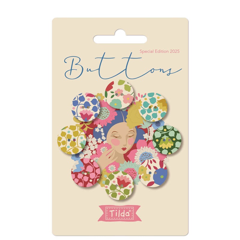 Tilda Wallflower Buttons