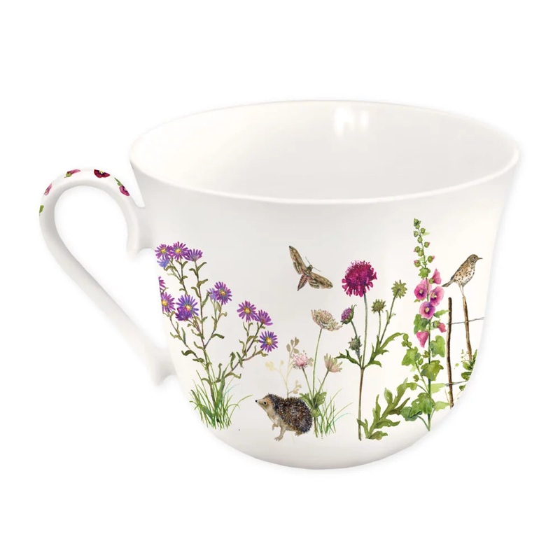 Cup Hollyhocks