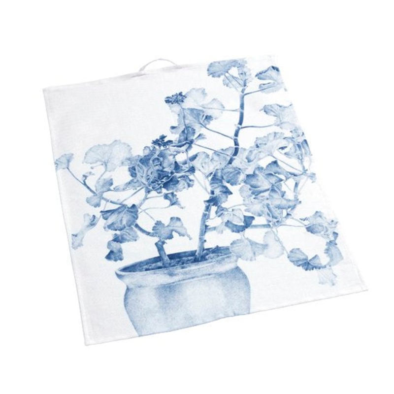 Emma Sjodin: Linen Towel, Geranium