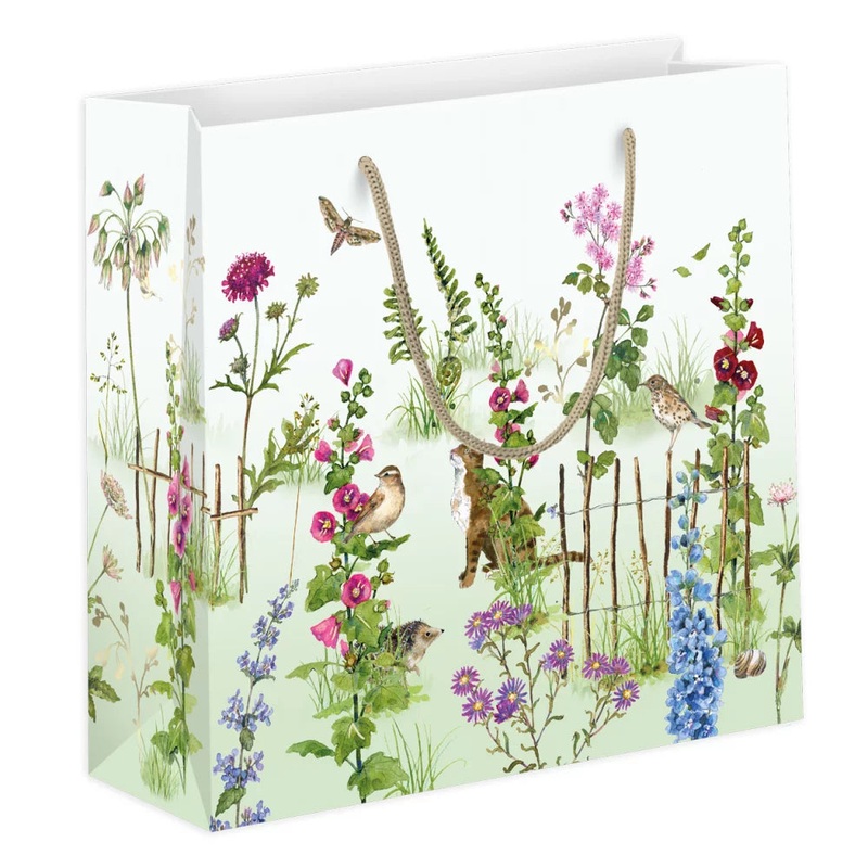 Gift Bag Hollyhocks