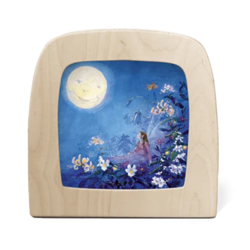 Little Fairy Can’t Sleep – Moon Silhouette