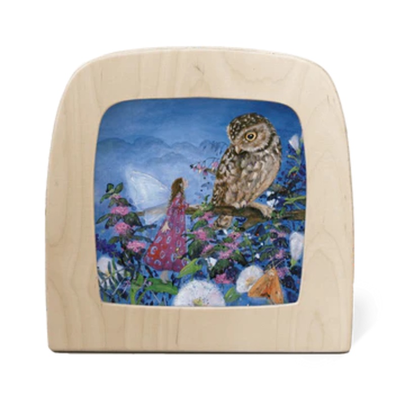 Little Fairy Can’t Sleep – Owl Silhouette