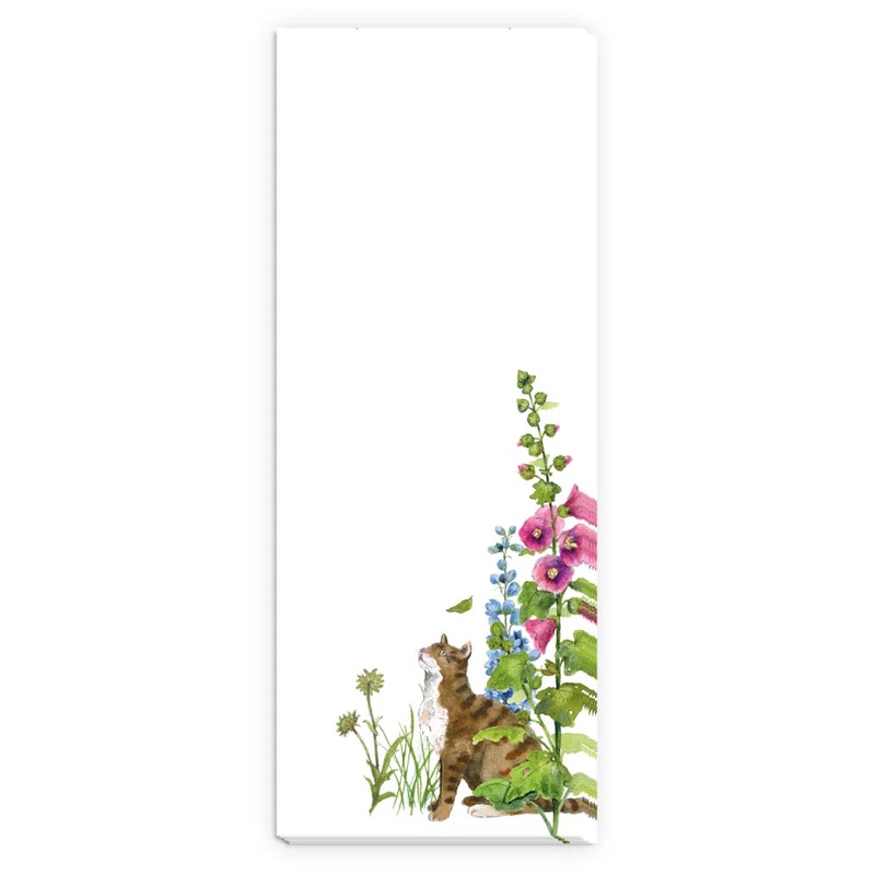 Notepad Hollyhocks