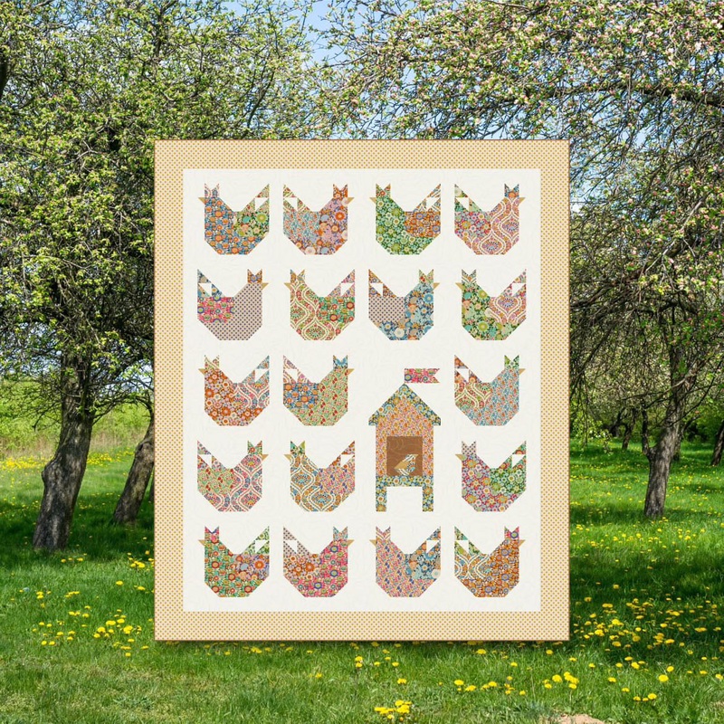 Tilda Wallflower “Count your Chickens” Quilt KIT