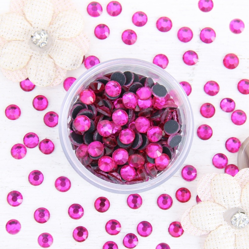 Hot Fix Rhinestones – SS20 – Fuchsia – 288 stones