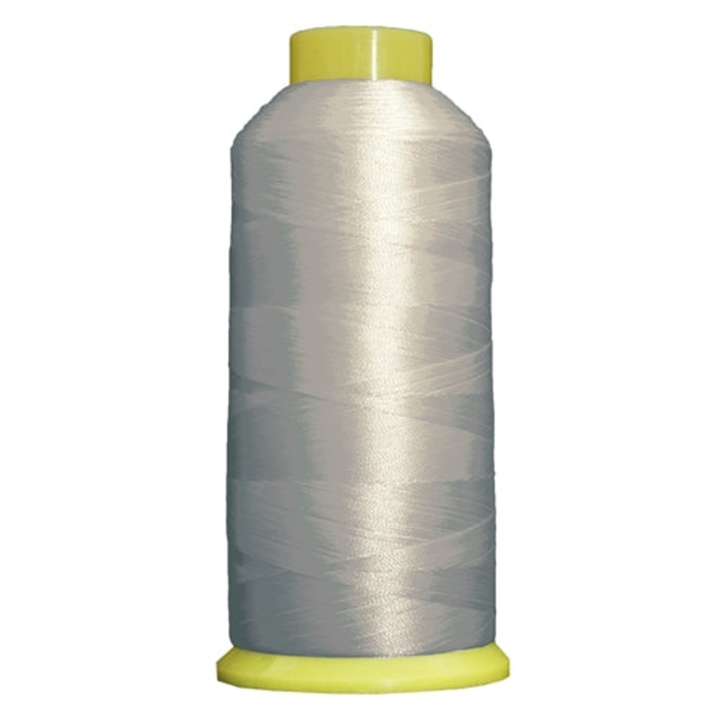 Large Polyester Embroidery Thread No. 426 – Silver-5000 M