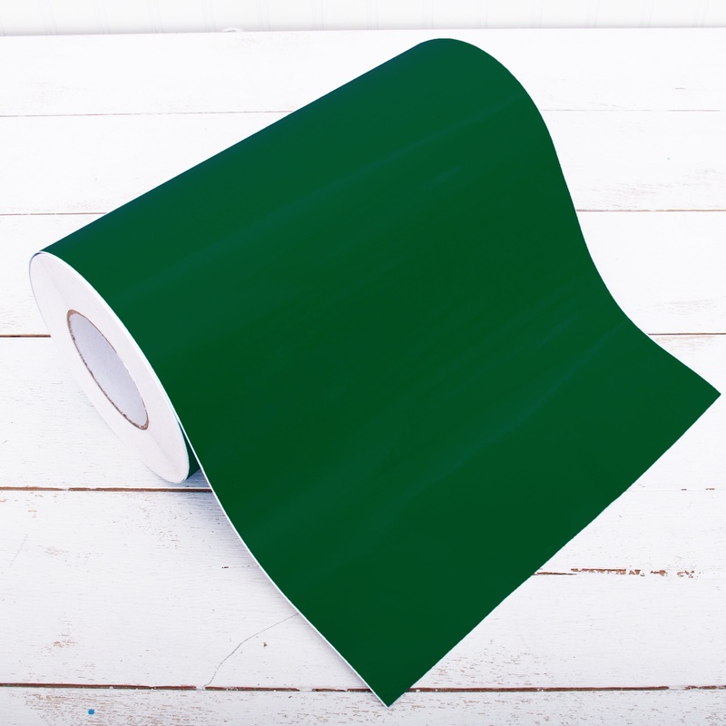 Permanent Vinyl Adhesive Forest Green – 12″ Wide X 5 Yd Roll