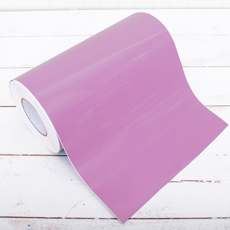 Permanent Vinyl Adhesive Soft Purple – 12″ Wide X 5 Yd Roll