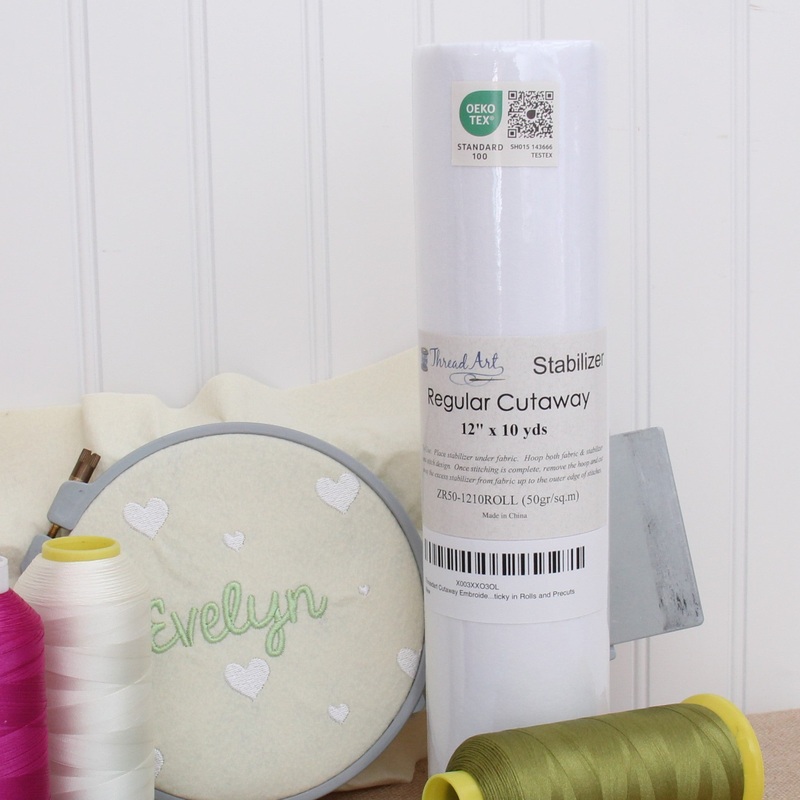 Regular Cutaway Embroidery Stabilizer – 12 inch 10 yd roll