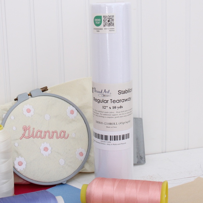 Regular Tearaway Embroidery Stabilizer – 12 inch 10 yd roll