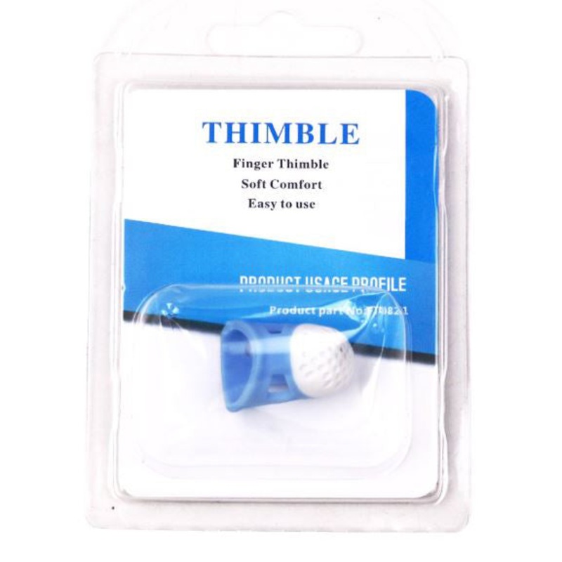 Blue Soft Comfort Thimble