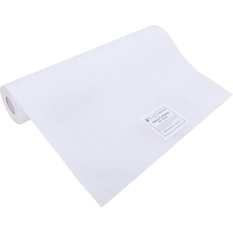 Heavy Cutaway Embroidery Stabilizer – 20 inch 25 yd roll