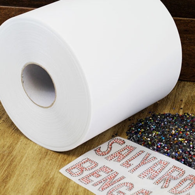 Hot Fix Rhinestone Transfer Tape Roll 9.5″ Wide – 100 Meters