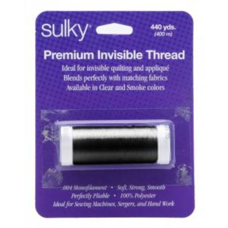 Sulky Smoke Invisible Thread – 440 yards