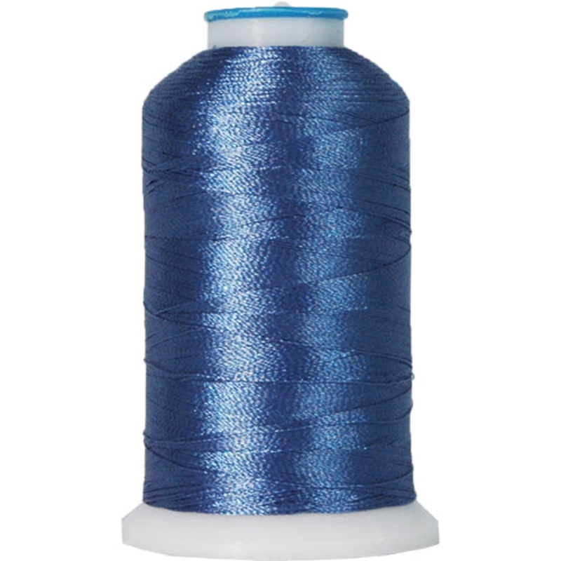 Polyester Embroidery Thread No. 244 – Ocean Blue – 1000M