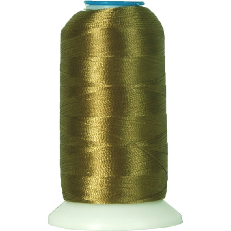 Polyester Embroidery Thread No. 340 – Olive- 1000M