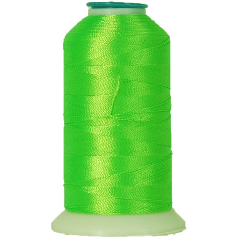 Polyester Embroidery Thread No. 950 – Neon Green – 1000M