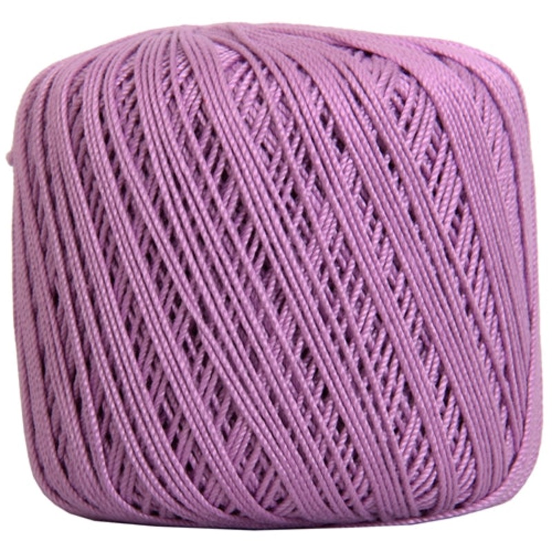 Cotton Crochet Thread – Size 3 – Lilac- 140 yds