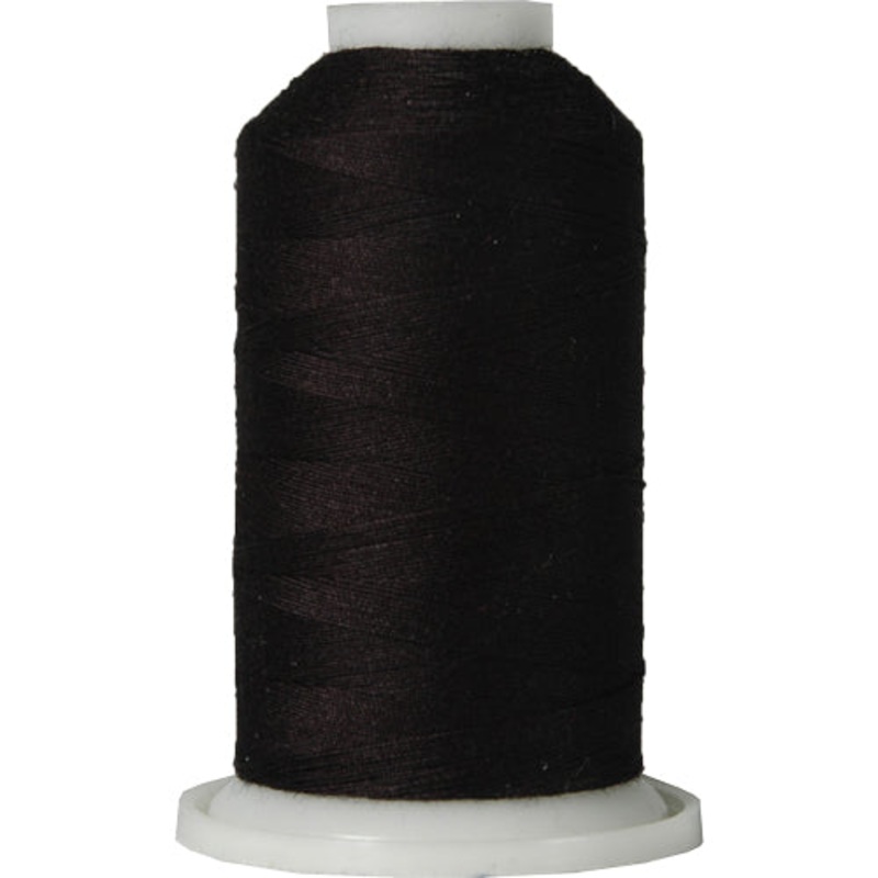 Premium Sewing Thread No. 102- 600 Meter Cones – Black – All-Purpose Polyester