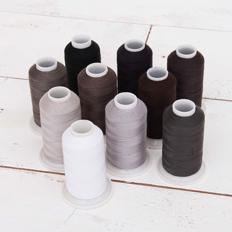 Sewing Thread 10 Cone Grey Shades Set – Color Builder