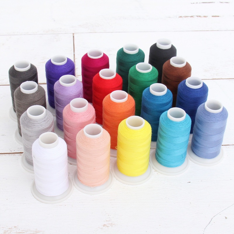 Sewing Thread 20 Spool Set – Vivid Collection