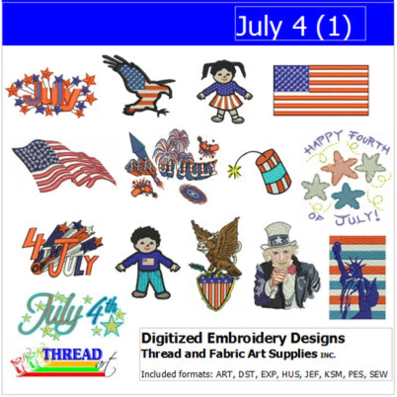 Machine Embroidery Designs – July 4(1)