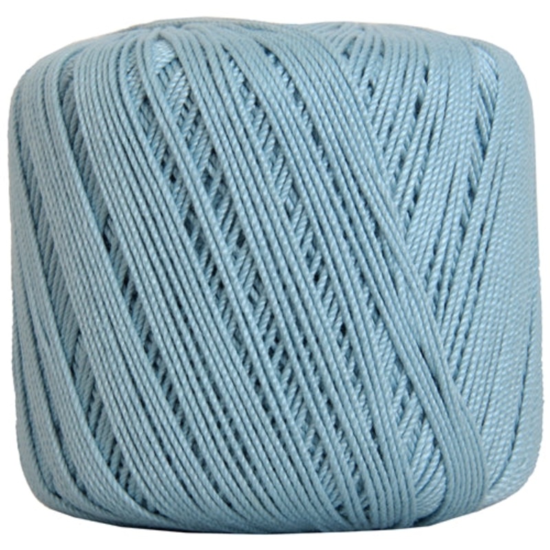Cotton Crochet Thread – Size 3 – Lt. Blue- 140 yds