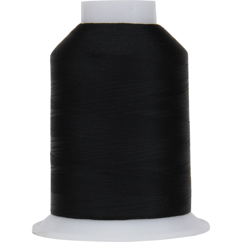 Bobbin Thread – 60wt Black – 5000 Meters