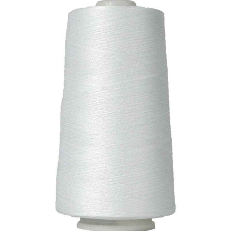 Heavy Duty Cotton Quilting Thread – White – 2500 Meters – 40 Wt.