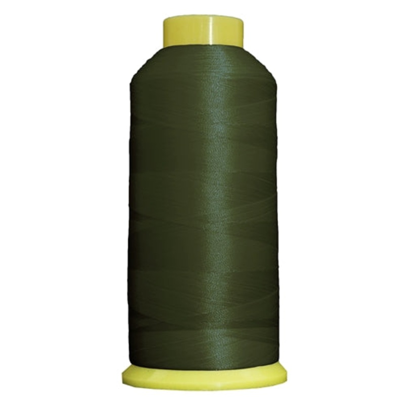 Large Polyester Embroidery Thread No. 182 – Dk Sage Green – 5000 M