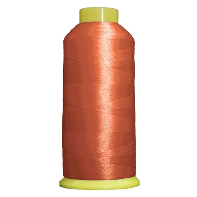 Large Polyester Embroidery Thread No. 289 – Dk Coral-5000 M