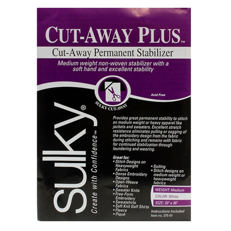 Sulky Cut-Away Plus Small