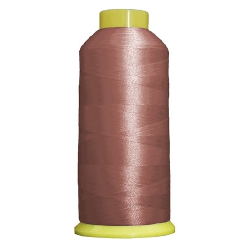 Large Polyester Embroidery Thread No. 481 – Dk Salmon- 5000 M