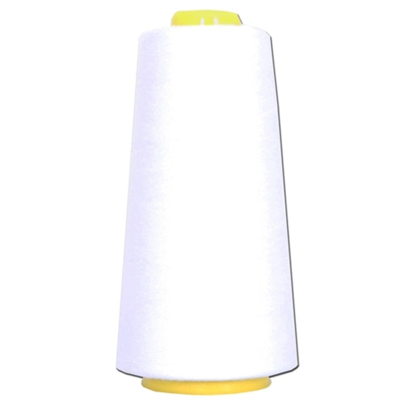 Polyester Serger Thread – White 101 – 2750 Yards