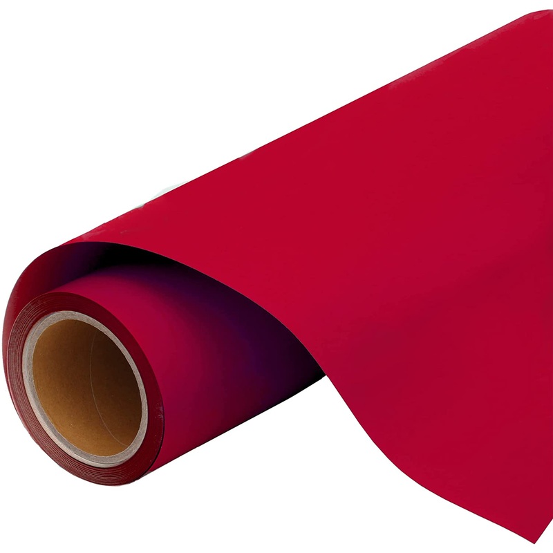 Red Iron On Vinyl – 20″ Wide HTV Sold By the Yard