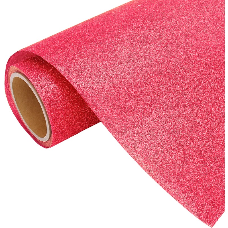 Cotton Candy Glitter Iron On Vinyl 20″ Wide Sold By the Yard