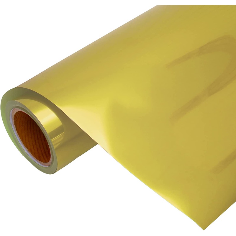 Matte Gold Metallic Heat Transfer Vinyl 20″ Wide Sold By the Yard