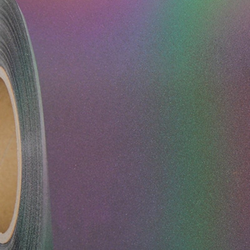 Holographic Reflective 20 inches Heat Transfer Vinyl Film By The Yard