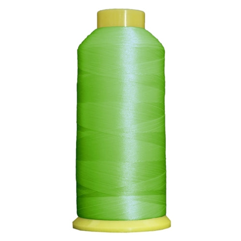 Large Polyester Embroidery Thread No. 675 – Lime Green – 5000 M