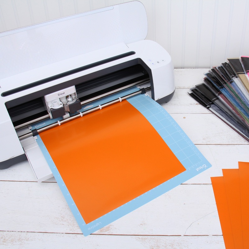 Yellow-Orange Iron On Vinyl – Heat Transfer Pack of  Sheets