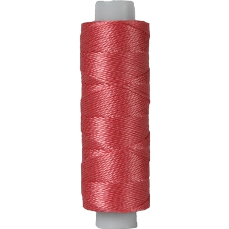 Perle (Pearl) Cotton Thread  – Size 8 – Salmon – 75 Yard Spools