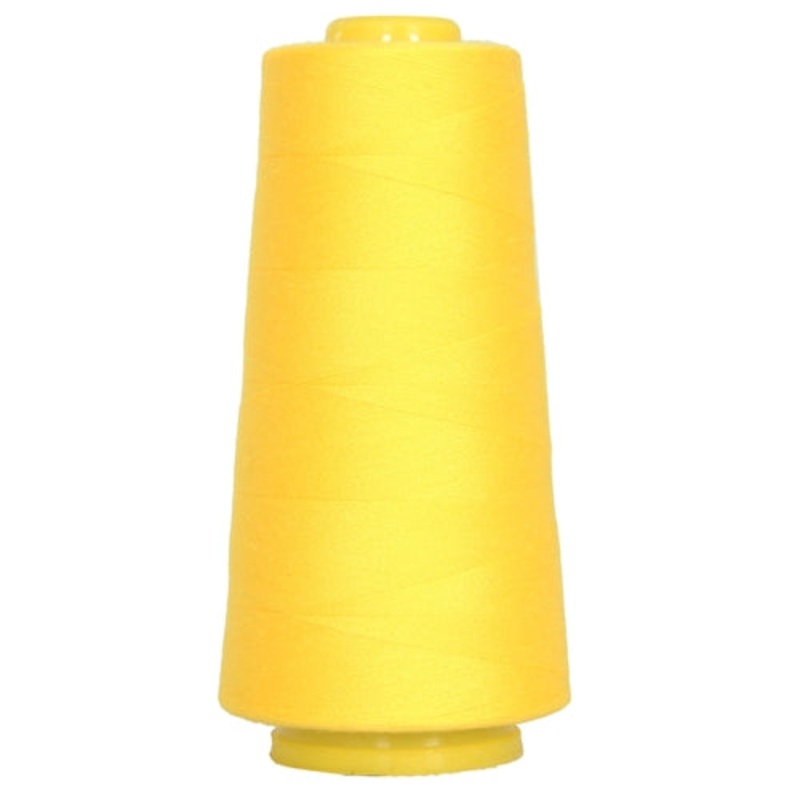 Polyester Serger Thread – Yellow 154 – 2750 Yards