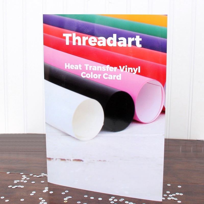 ThreadArt Heat Transfer Vinyl (HTV) Color Chart