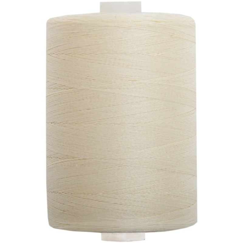 Cotton Quilting Thread – Ivory – 1000M – 50 Wt.