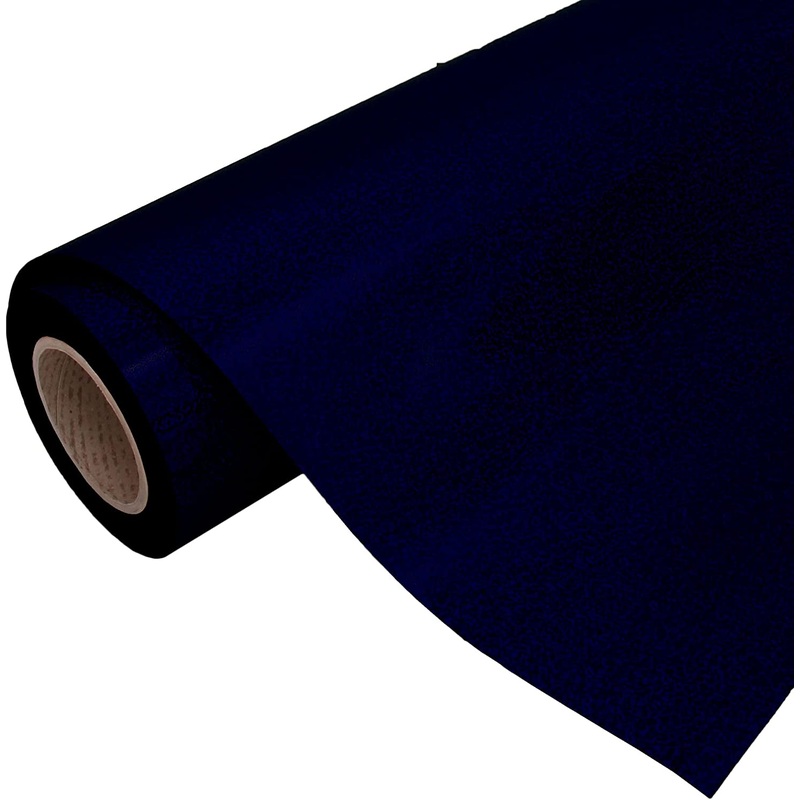 Holographic Navy 20″ Heat Transfer Vinyl Film By The Yard