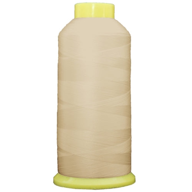 Large Polyester Embroidery Thread No. 104 – Natural – 5000 M