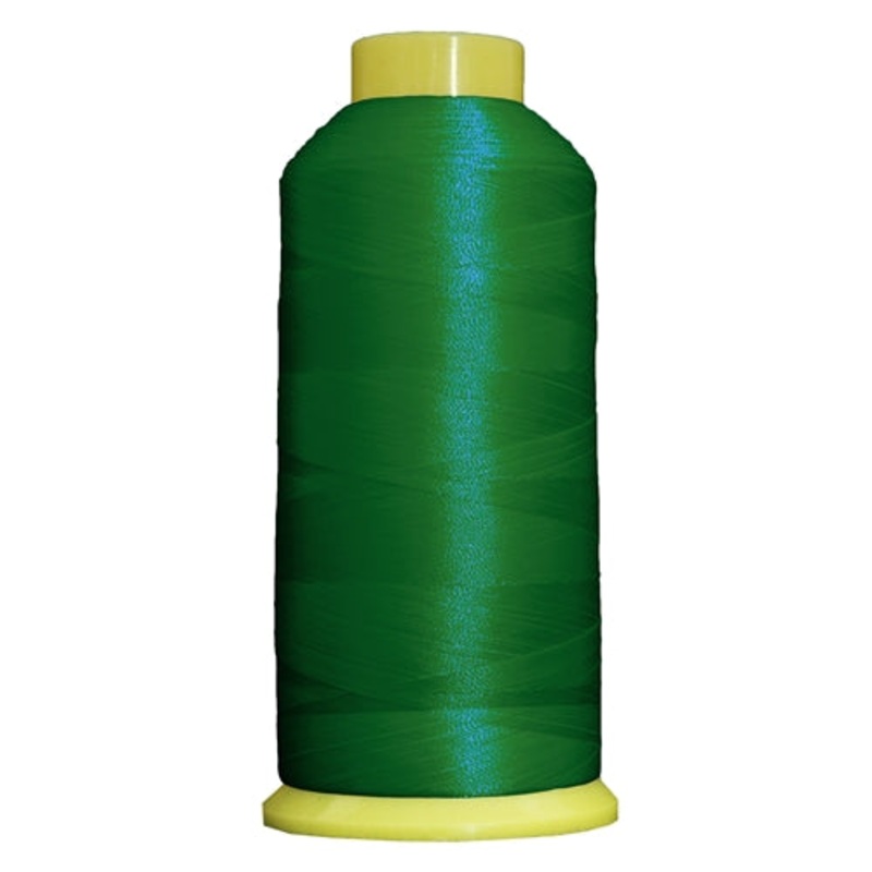 Large Polyester Embroidery Thread No. 219 – Dk Grass Green – 5000 M
