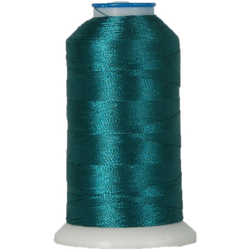 Rayon Thread No. 324 – Dk Ocean Teal – 1000M