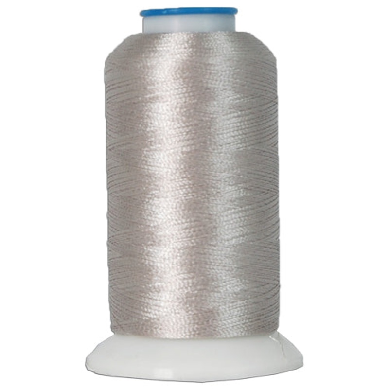 Rayon Thread No. 414 – Silver Grey – 1000M