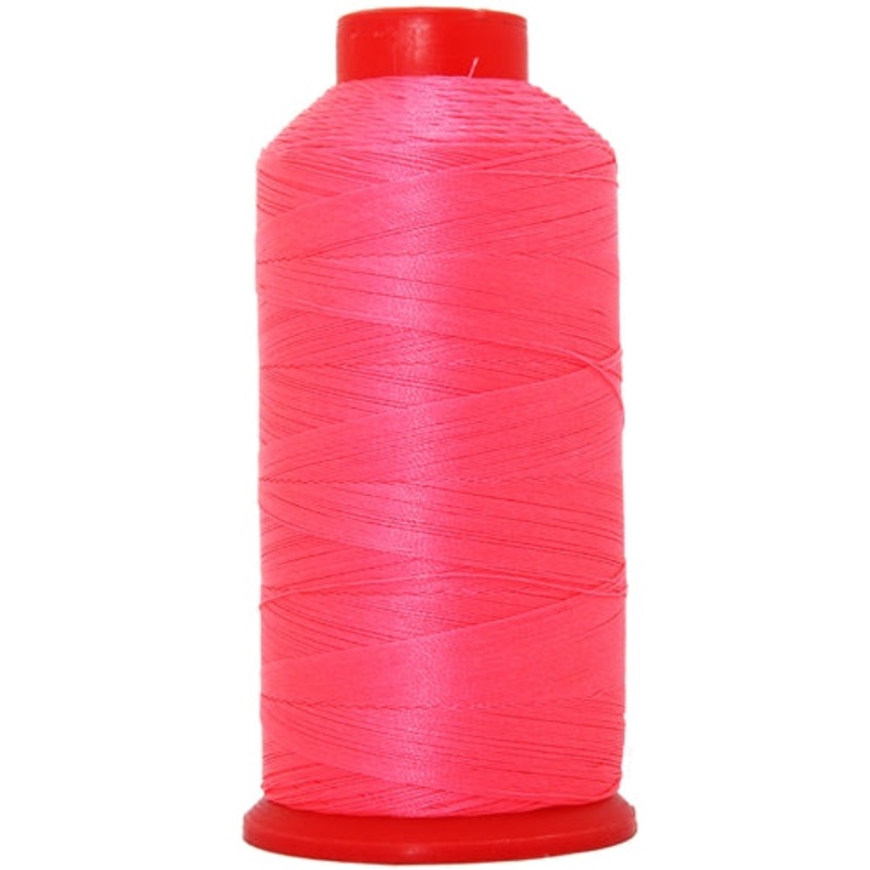 Bonded Nylon Thread – 1500 Meters – #69 – Neon Coral